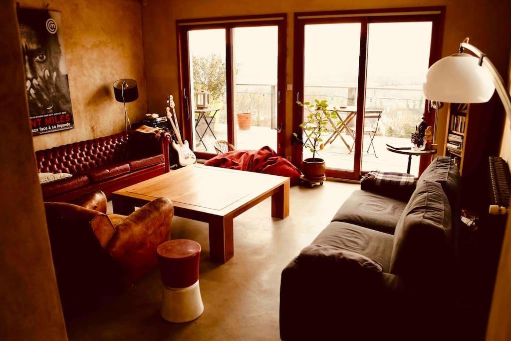 Maison Vue Panoramique Depuis Le Coteau De Chinon Ngoại thất bức ảnh